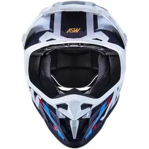 Imagem 4 de Capacete ASW R1 Mips Neo - Branco/Azul Marinho/Vermelho