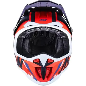 Imagem 3 de Capacete ASW R1 Mips Neo - Laranja Fluor/Branco/Azul