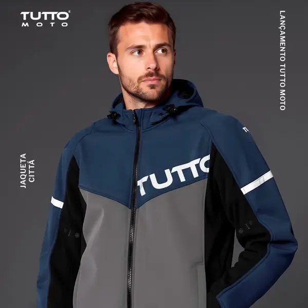 Jaqueta Tutto Moto Cittá Azul Grid Motors