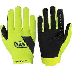 Imagem 4 de Luva 100% Ridecamp - Amarelo Fluor