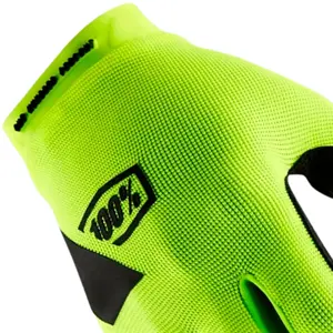 Imagem 2 de Luva 100% Ridecamp - Amarelo Fluor