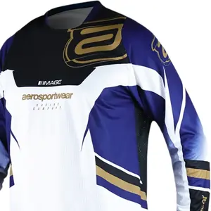 Imagem 3 de Camisa ASW Image Sync 25 - Azul Marinho/Branco/Dourado/Preto
