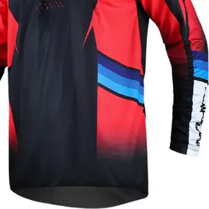Imagem 4 de Camisa ASW Image Sync 25 - Vermelho/Preto/Branco