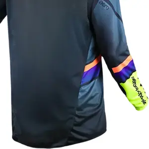 Imagem 5 de Camisa ASW Image Sync 25 - Cinza Chumbo/Preto/Amarelo Fluor