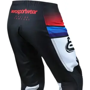 Imagem 5 de Calça ASW Image Sync 25 - Vermelho/Preto/Branco