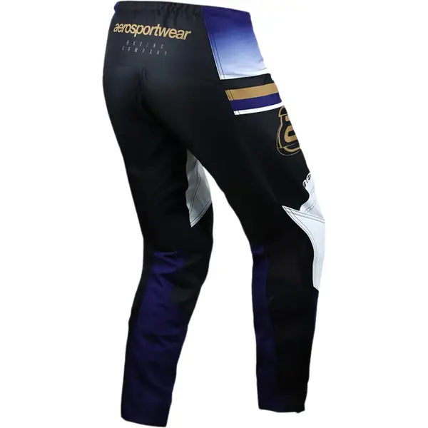 Calça ASW Image Sync 25 - Azul Marinho/Branco/Dourado/Preto - Grid
