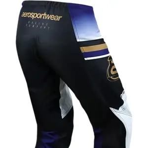 Imagem 5 de Calça ASW Image Sync 25 - Azul Marinho/Branco/Dourado/Preto