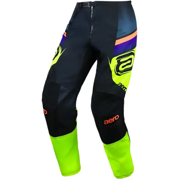 FABIUS エコシャルム Calça ASW Image Sync 25 - Cinza Chumbo/Preto/Amarelo Fluor - Grid