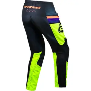 Imagem 2 de Calça ASW Image Sync 25 - Cinza Chumbo/Preto/Amarelo Fluor