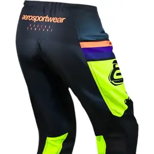 Imagem 5 de Calça ASW Image Sync 25 - Cinza Chumbo/Preto/Amarelo Fluor