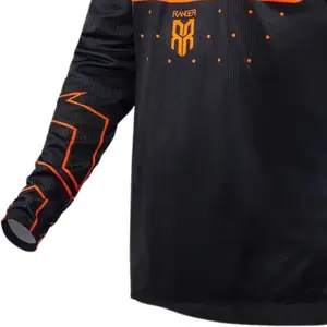 Imagem 4 de Camisa ASW Ranger 24 - Preto/Laranja Fluor
