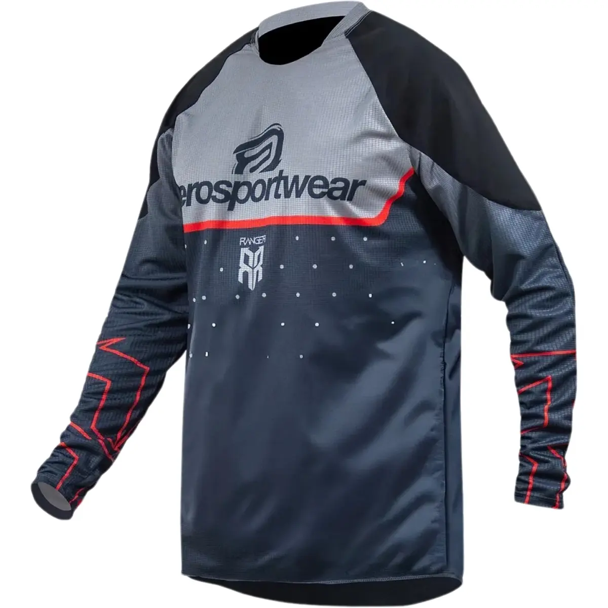 Camisa ASW Ranger 24 - Cinza Chumbo - Grid Motors