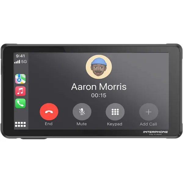 Display Portátil Interphone Ridesync (5.5 Polegadas) - Grid Motors