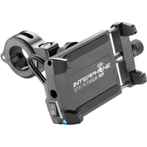 Suporte de Celular Interphone Alumínio USB Universal