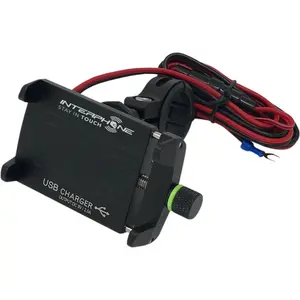Imagem 2 de Suporte de Celular Interphone Alumínio USB Universal