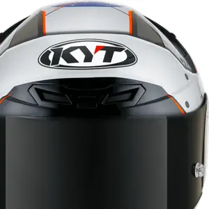 Imagem 5 de Capacete KYT TT Course Ratthapark Space Monkey - Cinza/Preto