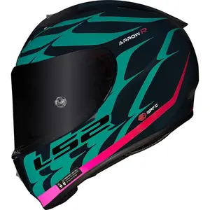 Capacete LS2 FF323 Arrow R Flames - Azul/Vermelho
