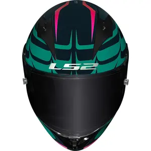 Imagem 10 de Capacete LS2 FF323 Arrow R Flames - Azul/Vermelho