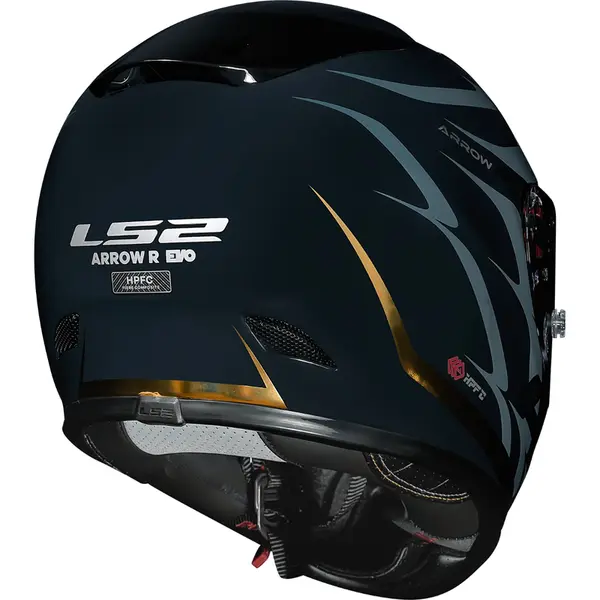 ls2 arrow helmets Carbon EVO GP Helmet M off posts Double D ring strap Emergency release cheek pad system Ls2 Arrow Ls2 Carbon Fiber