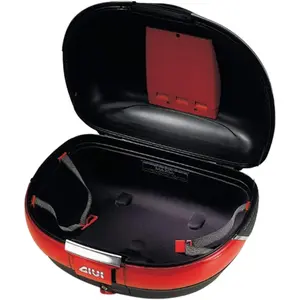 Imagem 3 de Baú / Bauleto Givi E-52N Monokey Maxia 52 Litros - Preto/Vermelho