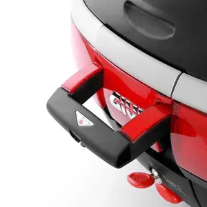Imagem 4 de Baú / Bauleto Givi E-52N Monokey Maxia 52 Litros - Preto/Vermelho