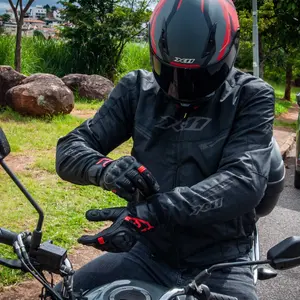 Imagem 9 de Jaqueta X11 Guard 3 Preto/Vermelho