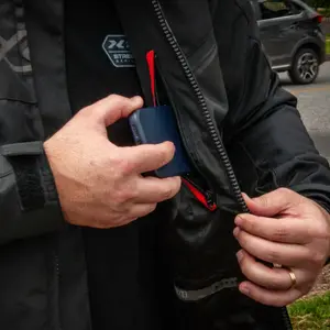 Imagem 8 de Jaqueta X11 Guard 3 Preto/Vermelho
