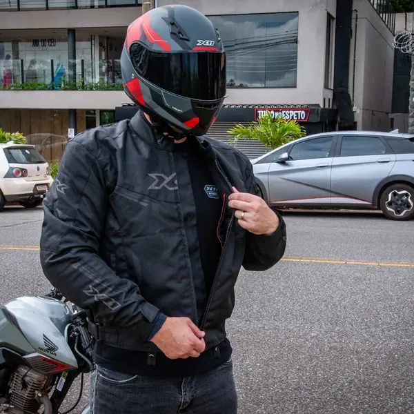 Jaqueta X11 Guard 3 Preto - Grid Motors