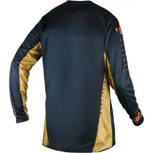 Imagem 2 de Camisa ASW Image Karma 26 - Preto/Dourado/Laranja Fluor