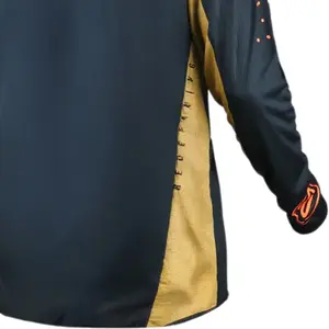 Imagem 6 de Camisa ASW Image Karma 26 - Preto/Dourado/Laranja Fluor