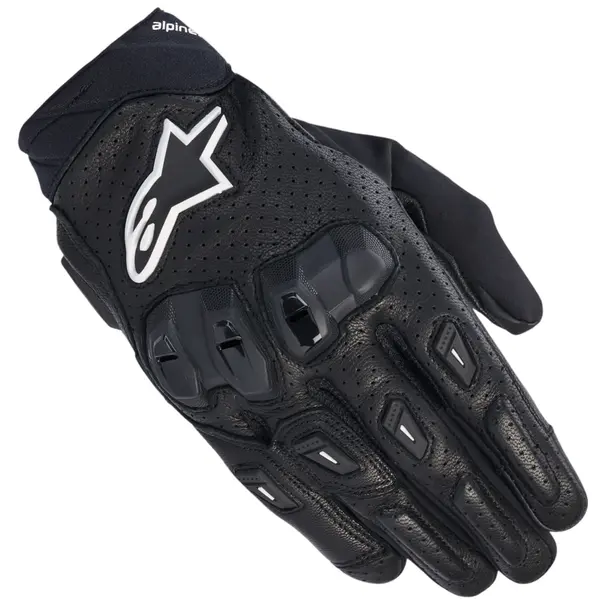 Luva Alpinestars SP X 7 Air - Preta/Branca - Grid Motors
