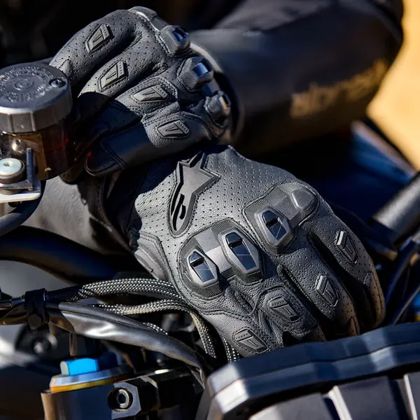 Luva Alpinestars SP X 7 Air - Preta - Grid Motors