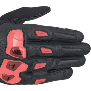 Imagem 5 de Luva Alpinestars SP X 7 Air - Preta/Vermelha Fluor