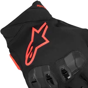 Imagem 3 de Luva Alpinestars SP X 3 - Preta/Vermelha