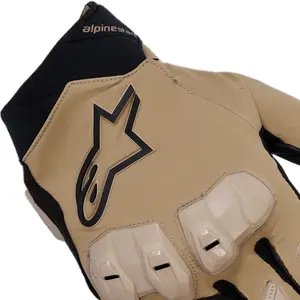 Imagem 3 de Luva Alpinestars SP X 3 - Caqui/Areia/Preta