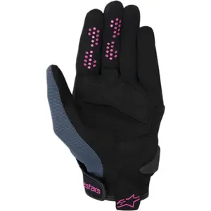 Imagem 2 de Luva Alpinestars Chrome Womens - Preto/Cinza/Roxo (Feminina)
