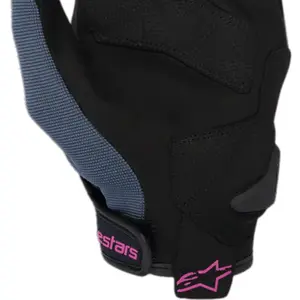 Imagem 6 de Luva Alpinestars Chrome Womens - Preto/Cinza/Roxo (Feminina)
