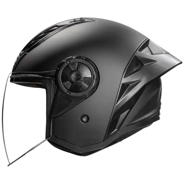 Imagem 1 de Capacete LS2 Airflow 2 Monocolor - Preto Fosco (Aberto)
