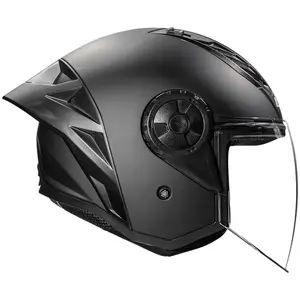 Imagem 2 de Capacete LS2 Airflow 2 Monocolor - Preto Fosco (Aberto)
