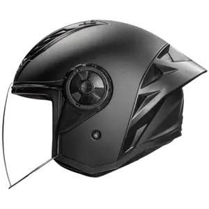 Capacete LS2 Airflow 2 Monocolor - Preto Fosco (Aberto)