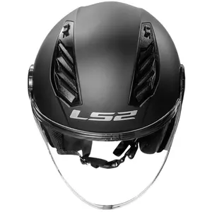 Imagem 3 de Capacete LS2 Airflow 2 Monocolor - Preto Fosco (Aberto)