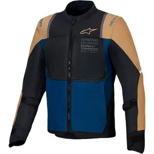 Jaqueta Alpinestars ST 2 Air - Azul Escuro/Caqui/Preto