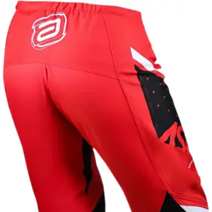 Imagem 4 de Calça ASW Image Karma 26 - Vermelho/Preto/Branco