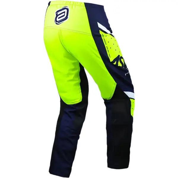 Calça ASW Image Karma 26 - Azul Marinho/Amarelo Fluor/Branco