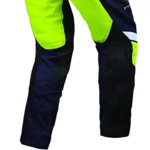 Imagem 6 de Calça ASW Image Karma 26 - Azul Marinho/Amarelo Fluor/Branco