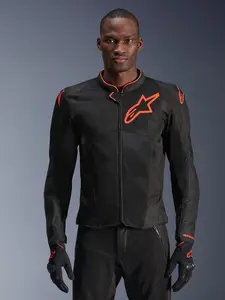 Imagem 4 de Jaqueta Alpinestars Viper V4 Air - Preto/Vermelho