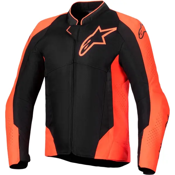 Jaqueta Alpinestars Viper V4 Air - Vermelho Fluor/Preto - Grid Motors