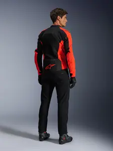 Imagem 7 de Jaqueta Alpinestars Viper V4 Air - Vermelho Fluor/Preto