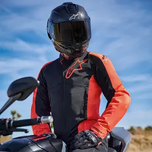 Imagem 11 de Jaqueta Alpinestars Viper V4 Air - Vermelho Fluor/Preto