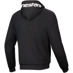 Imagem 2 de Jaqueta Alpinestars Chrome V2 Sport Hoddie - Preto/Branco